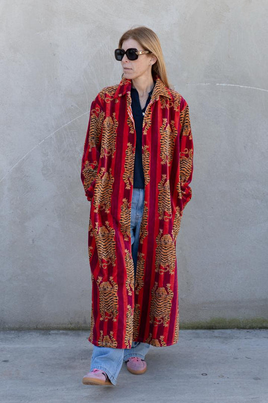 VELVET KIMONO