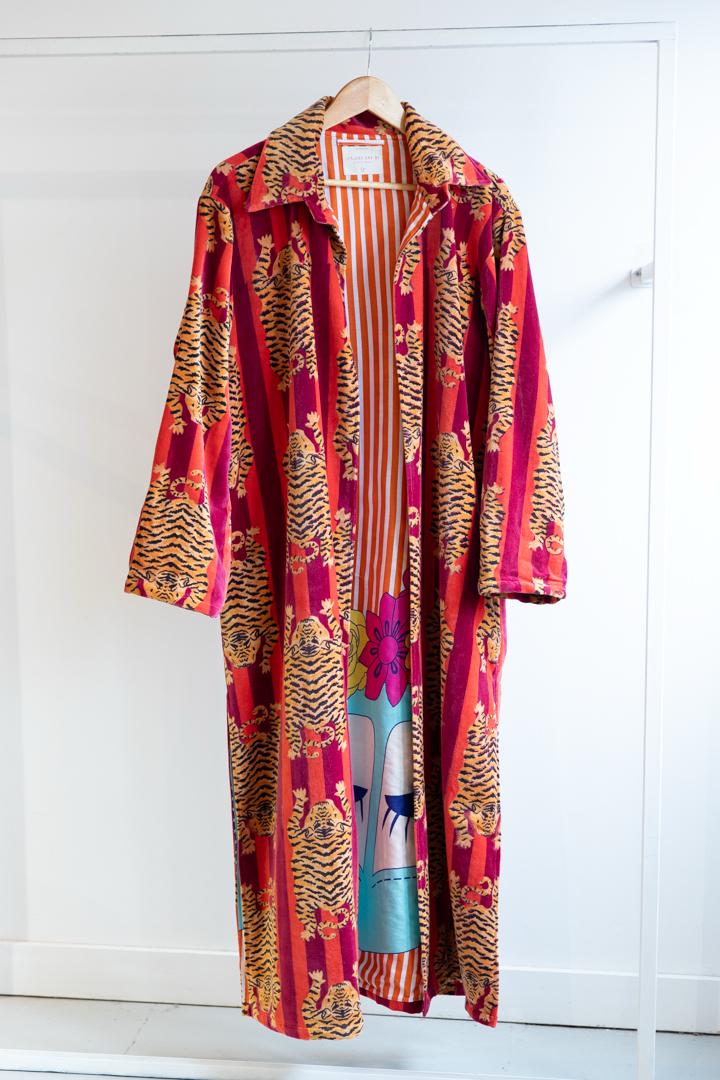 VELVET KIMONO