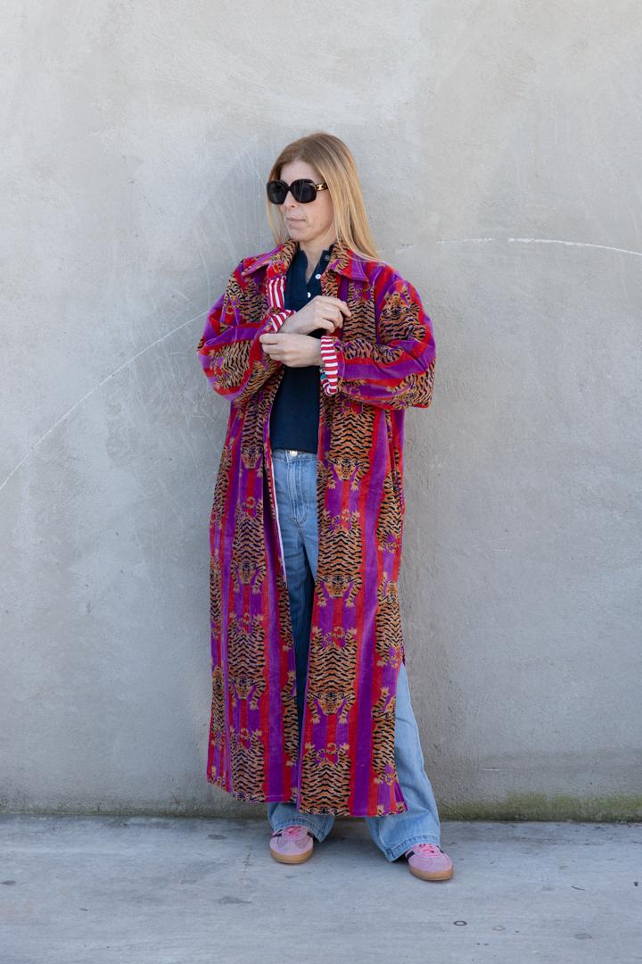 VELVET KIMONO
