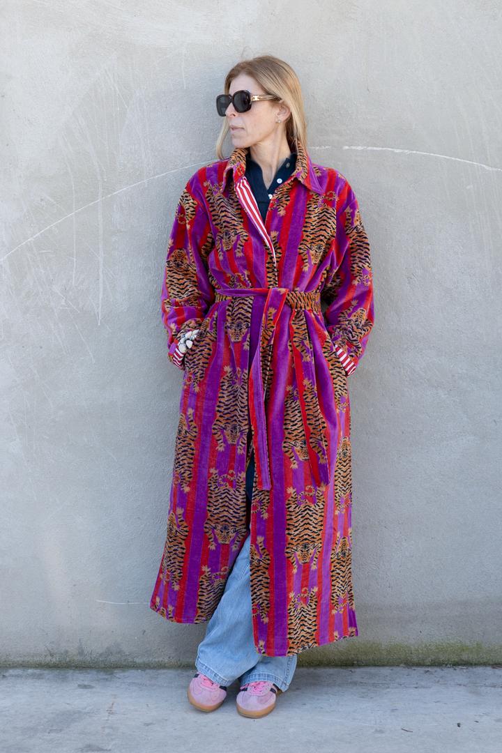 VELVET KIMONO