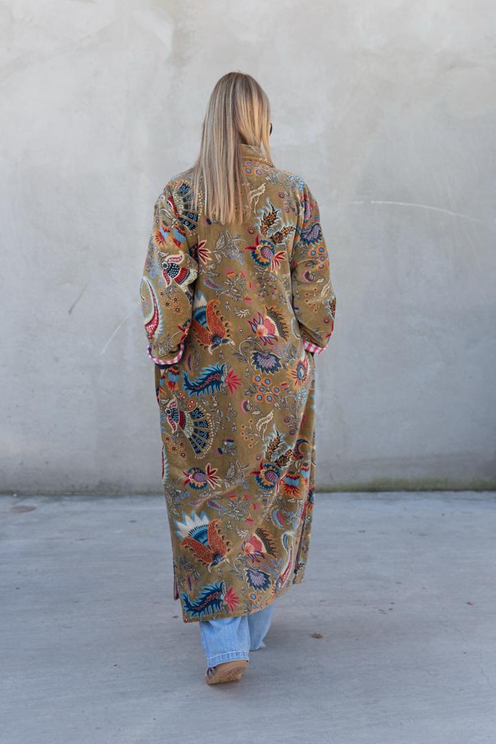 VELVET KIMONO