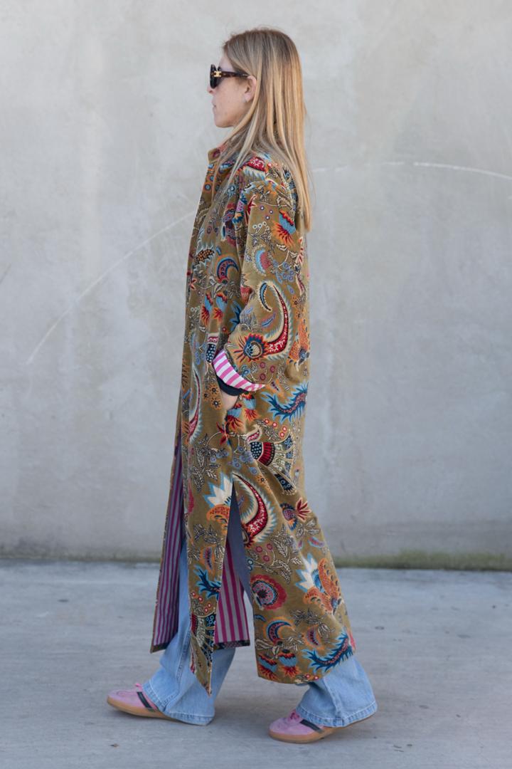 VELVET KIMONO