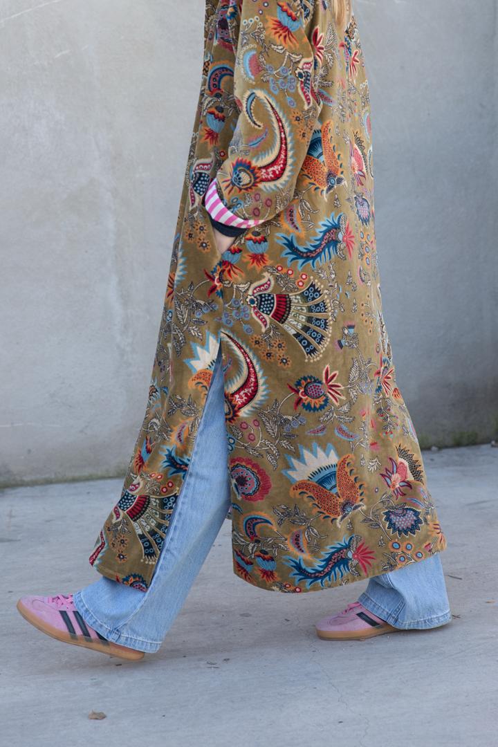VELVET KIMONO