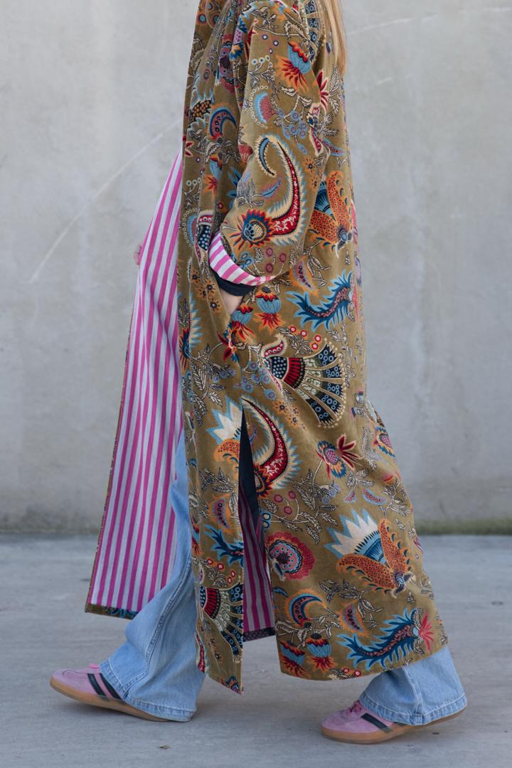 VELVET KIMONO