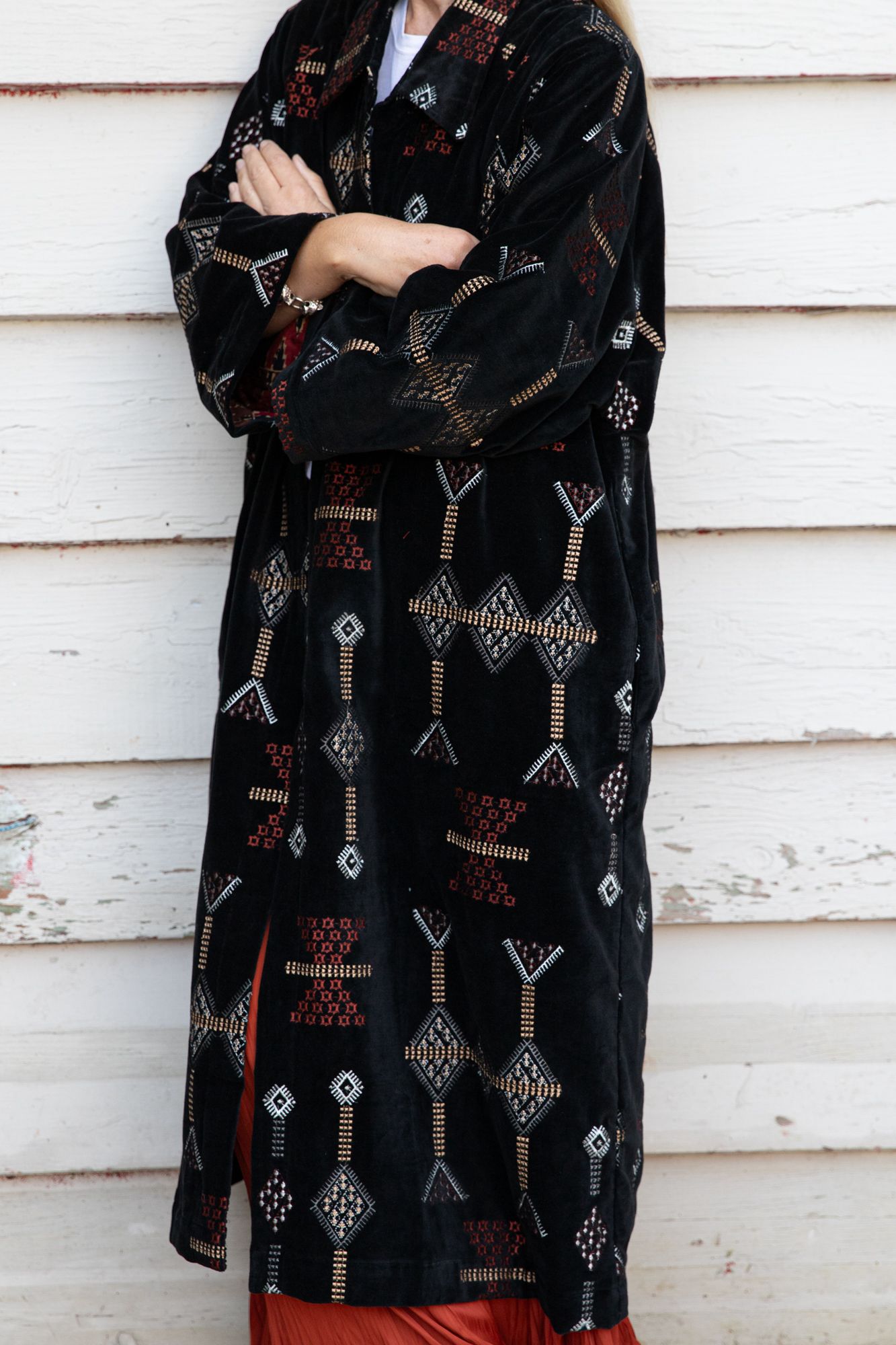 Velvet Embroidery Jacket