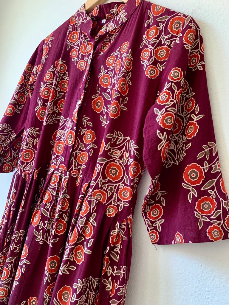 Block Print Dress