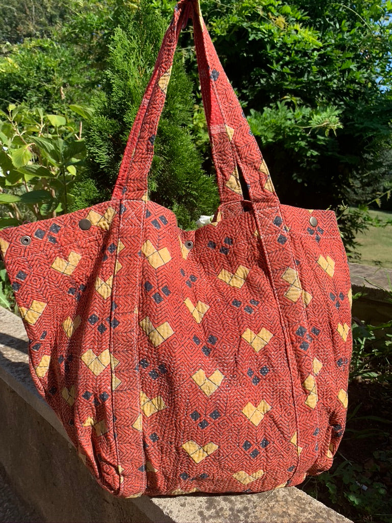 Vintage Kantha Bag
