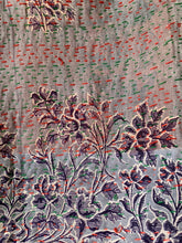 Load image into Gallery viewer, Vintage Silk Kantha Scarf
