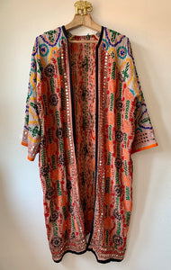 Long Pulkari Kimono