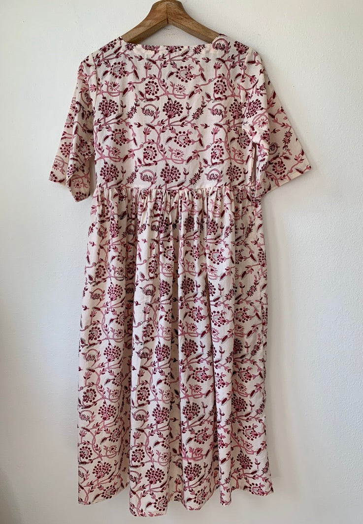 Block Print Dress