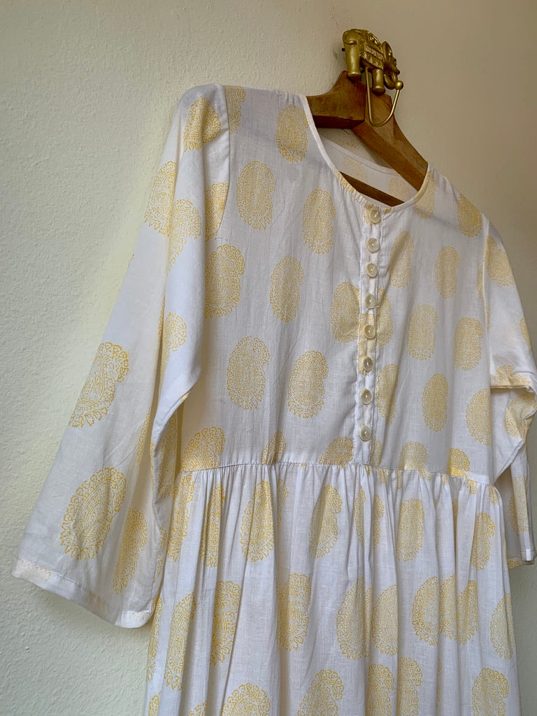 Block Print Dress