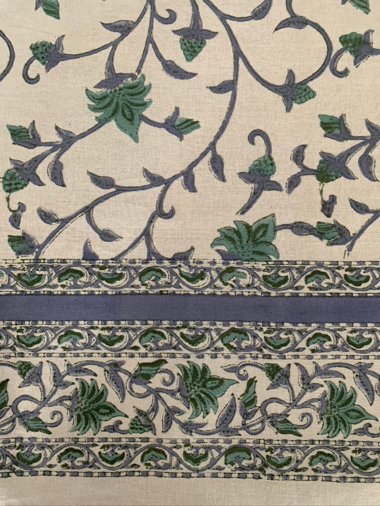 Block Print Table Cloth - Sanjanaandme 