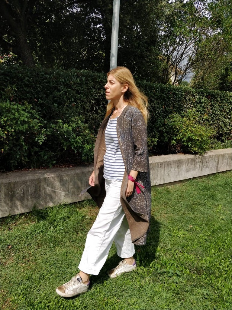 Block Print Kimono
