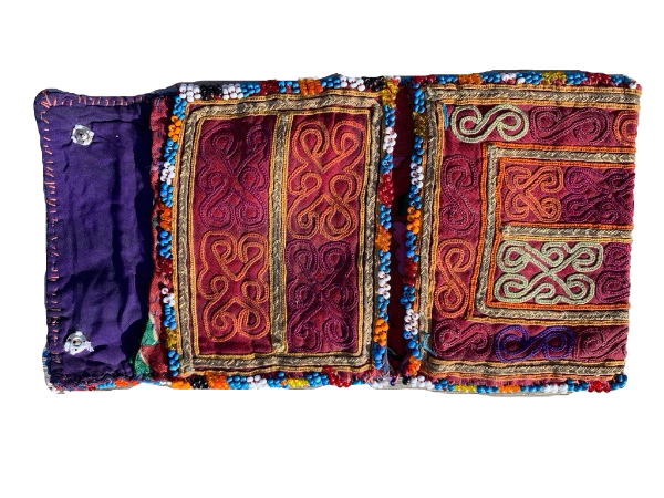 Boho Wallets Hand Embroidered - Sanjanaandme 