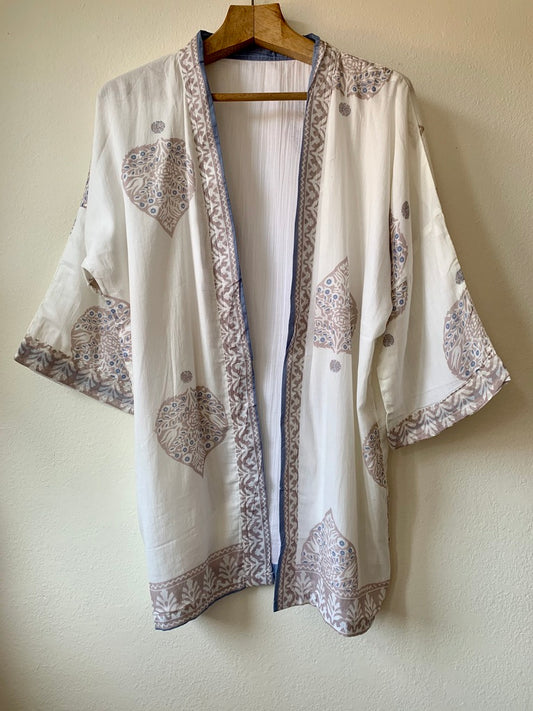 Block Print Kimono