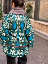 Load image into Gallery viewer, Ikat Kimono Jacket - Sanjanaandme 
