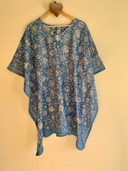 Block Print Poncho