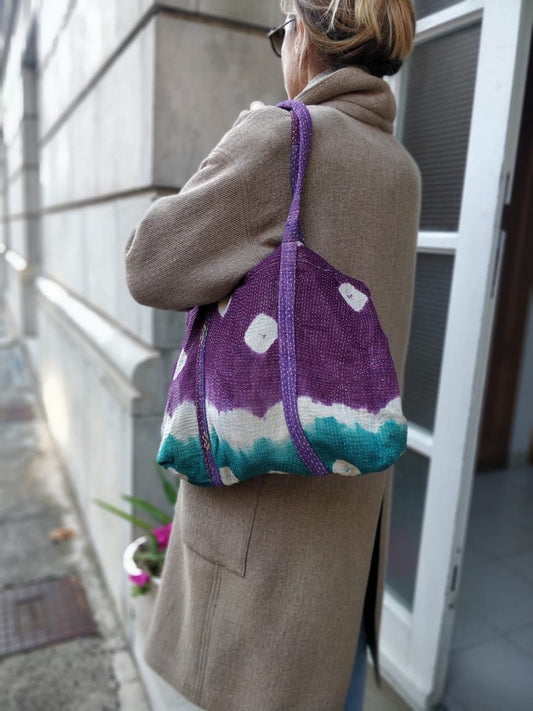 Vintage Kantha Bag