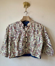 Load image into Gallery viewer, Cotton Short Jacket Reversible
