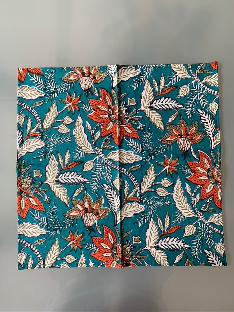 Block Print Napkins - Sanjanaandme 