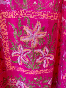 Vintage Oversize Silk Dress