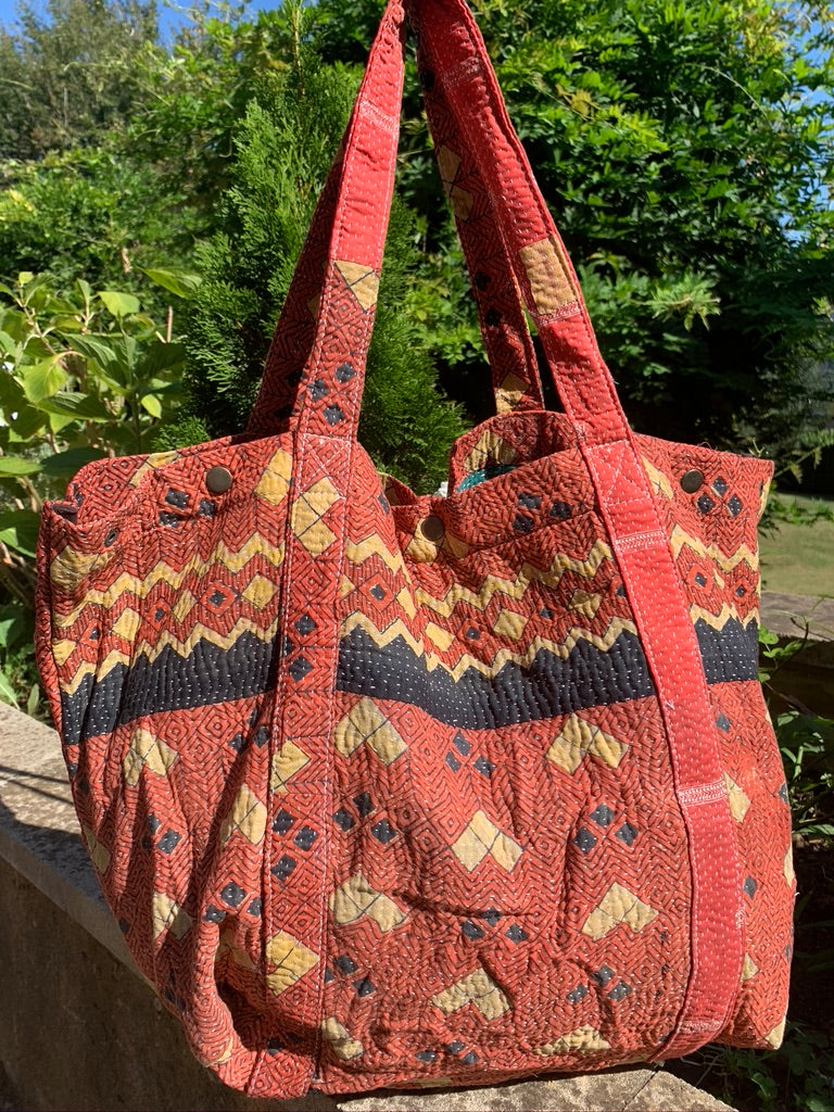 Vintage Kantha Bag