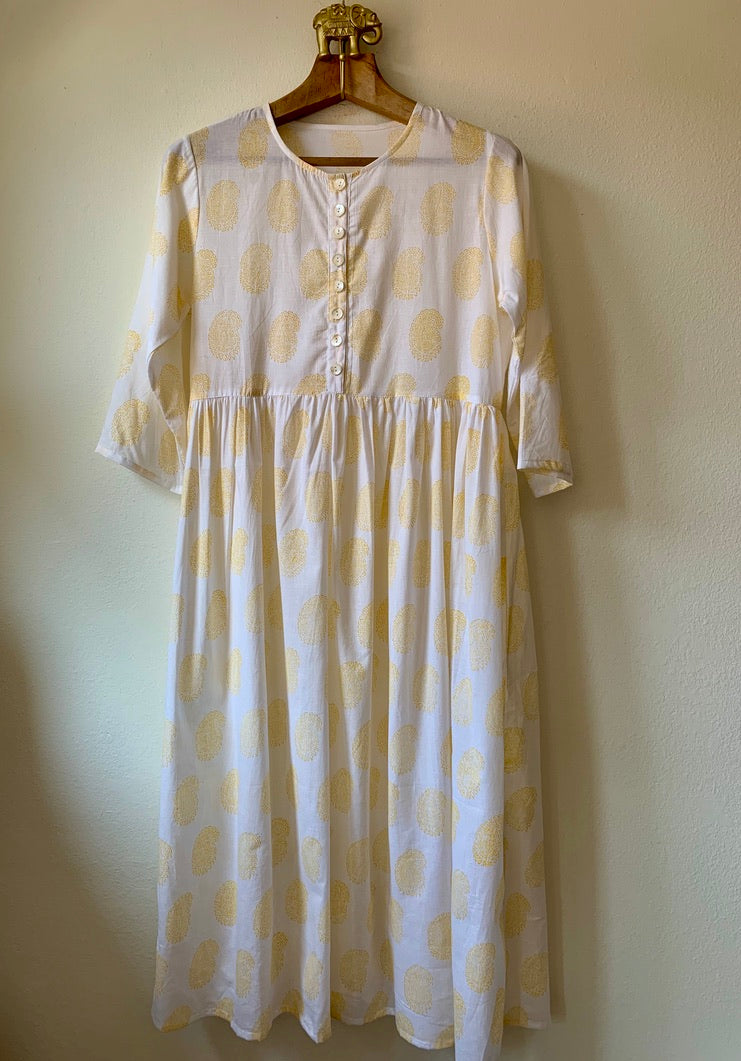 Block Print Dress