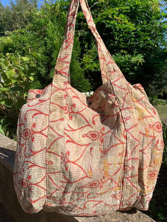 Vintage Kantha Bag