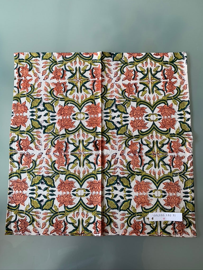 Block Print Napkins - Sanjanaandme 