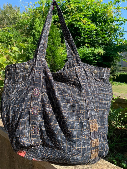 Vintage Kantha Bag
