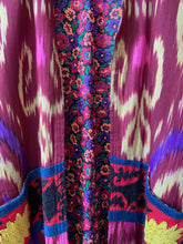 Load image into Gallery viewer, Vintage Kimono Ikat with Suzani
