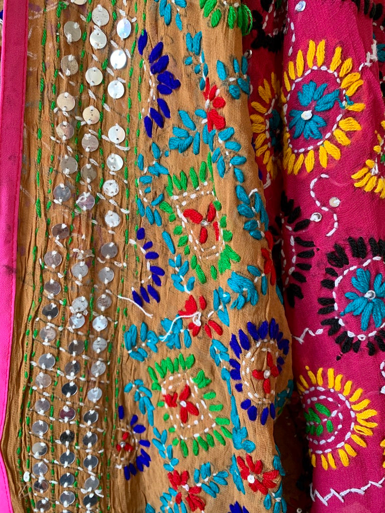 Long Pulkari Kimono