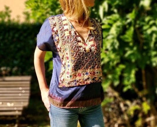 Silk Vintage Top
