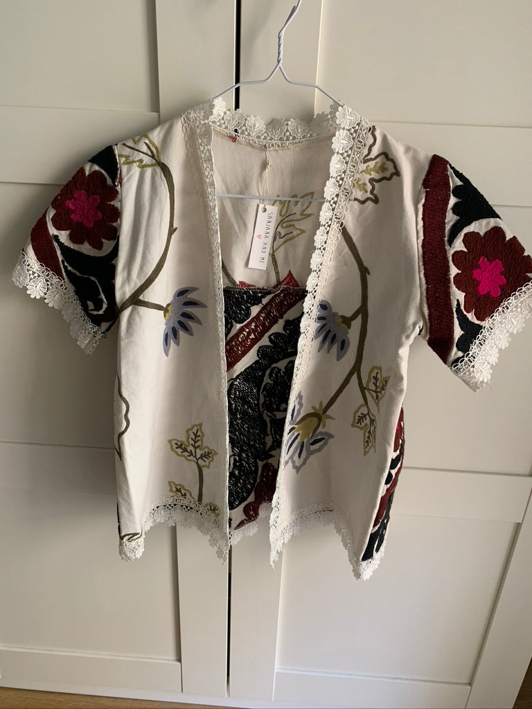 Vintage Suzani Jacket - Sanjanaandme 
