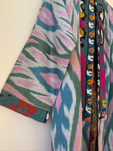 Load image into Gallery viewer, Vintage Kimono Ikat with Suzani
