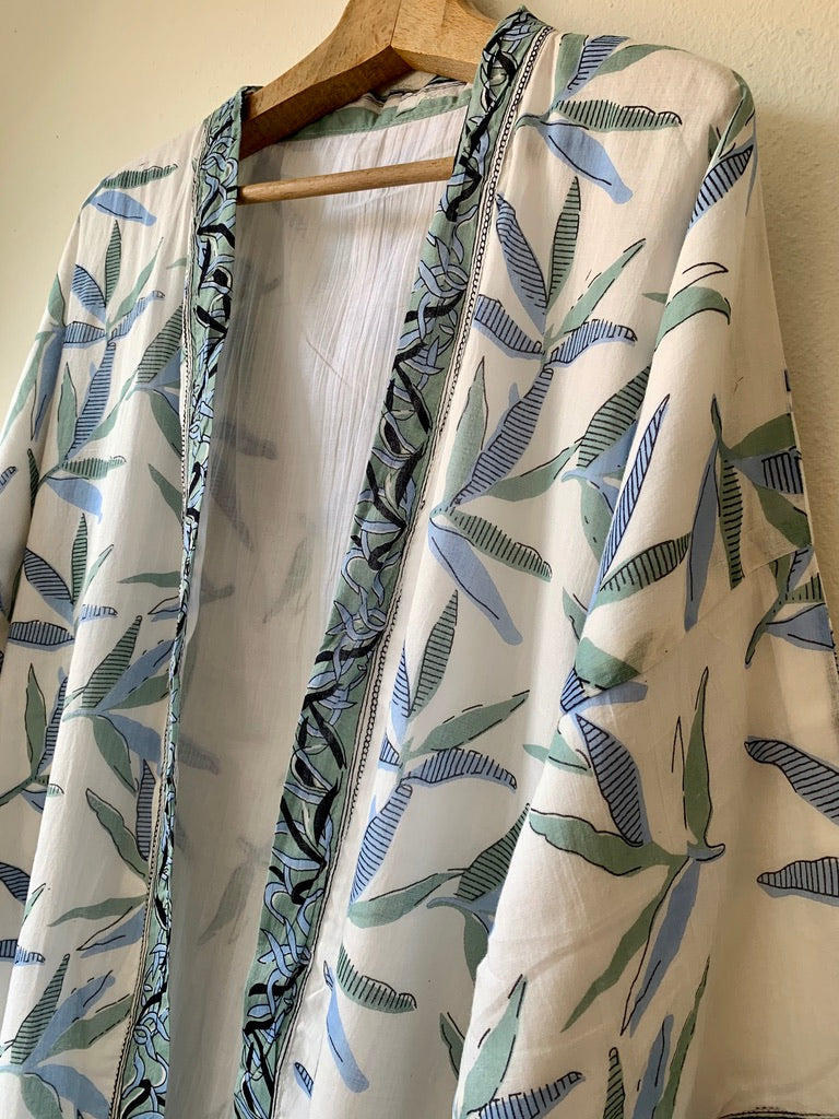 Block Print Kimono