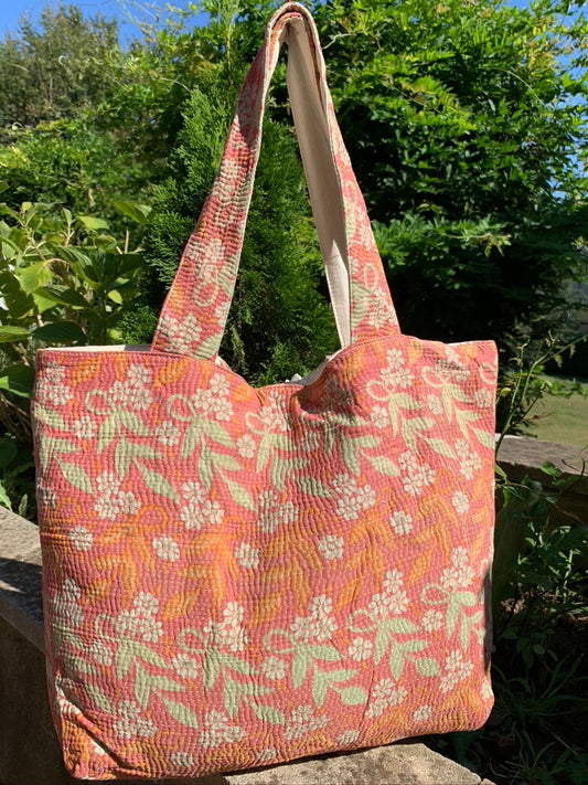 Vintage Kantha Bag