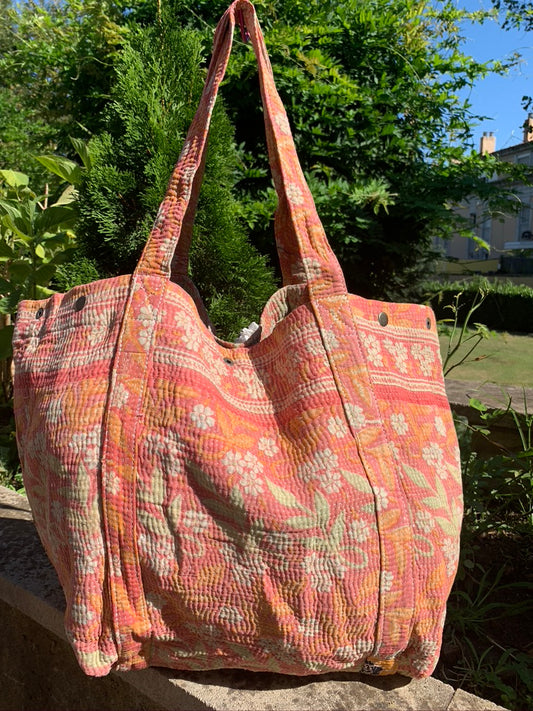 Vintage Kantha Bag