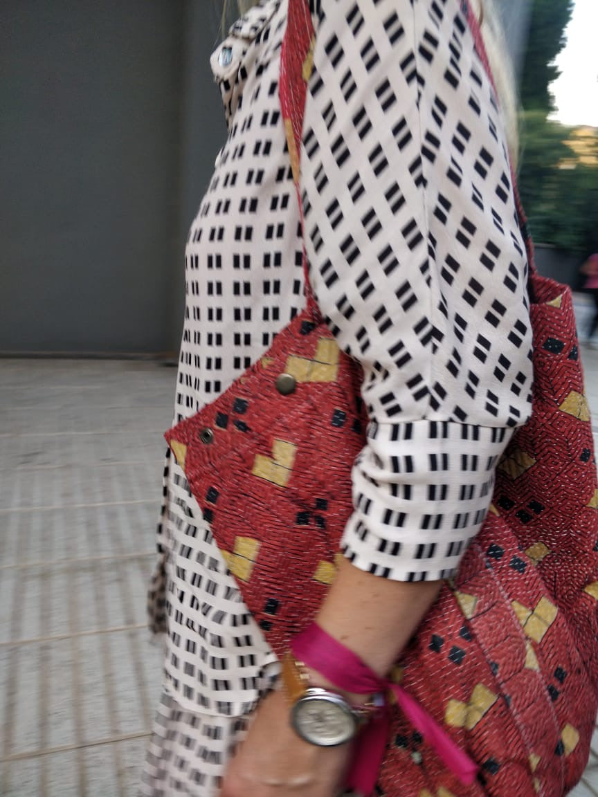 Vintage Kantha Bag