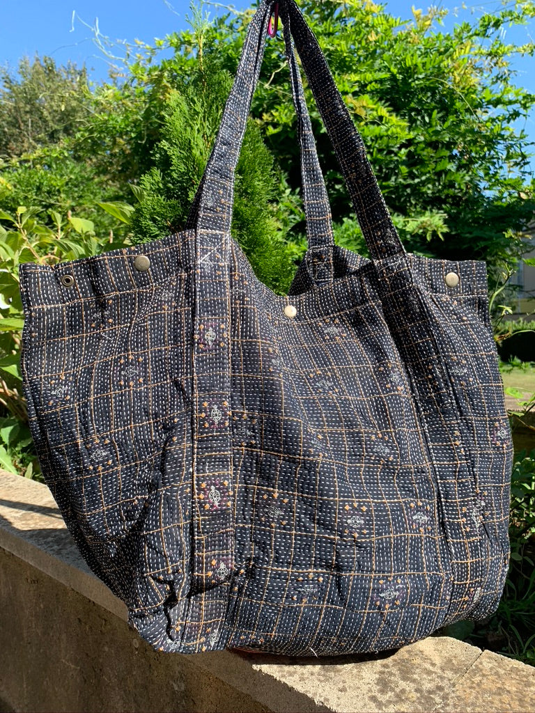 Vintage Kantha Bag