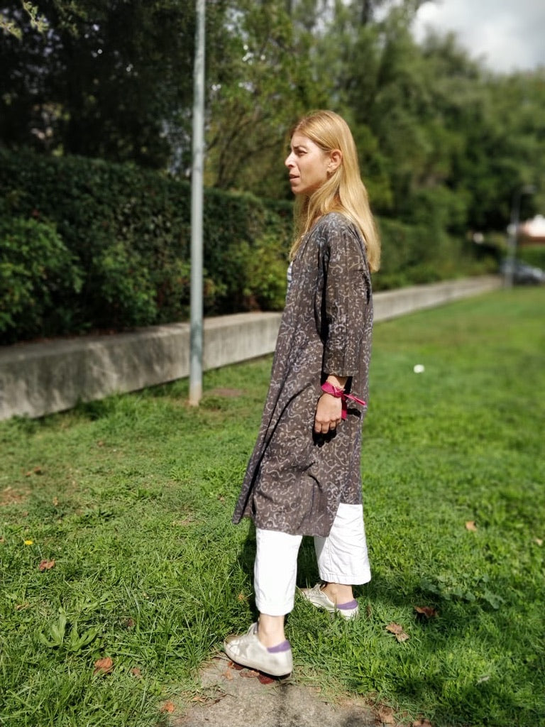 Block Print Kimono