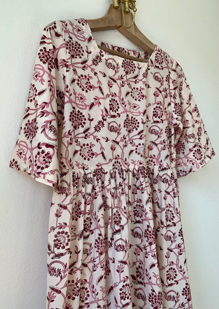 Block Print Dress