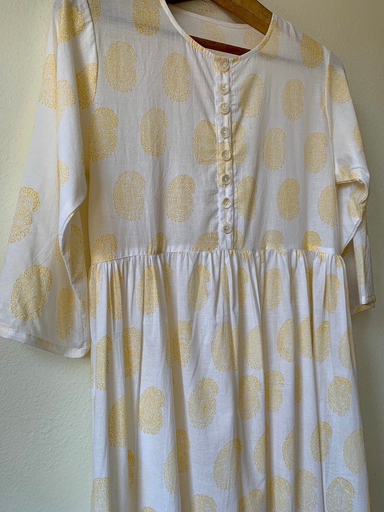 Block Print Dress