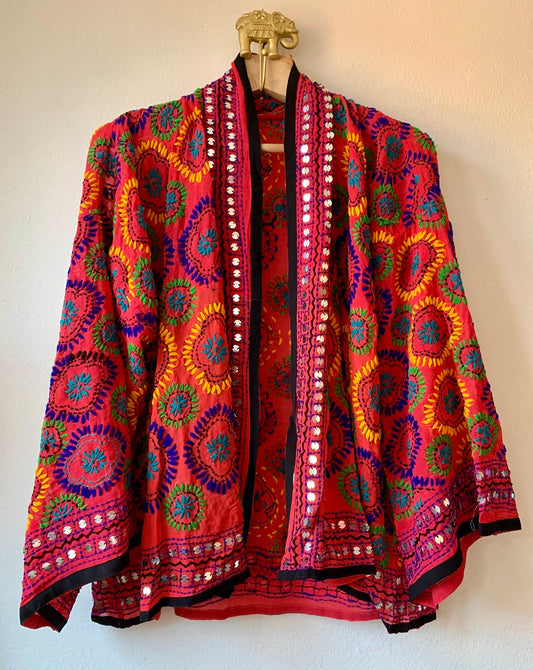 Short Pulkari Kimono