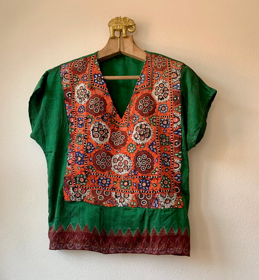 Silk Vintage Top