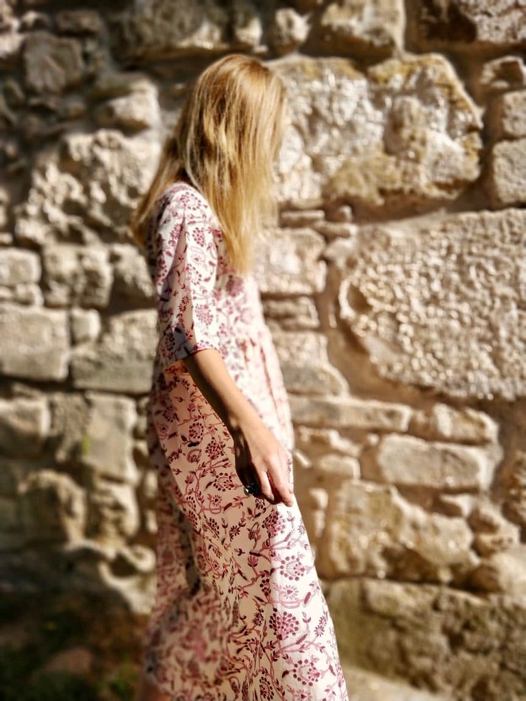 Block Print Dress