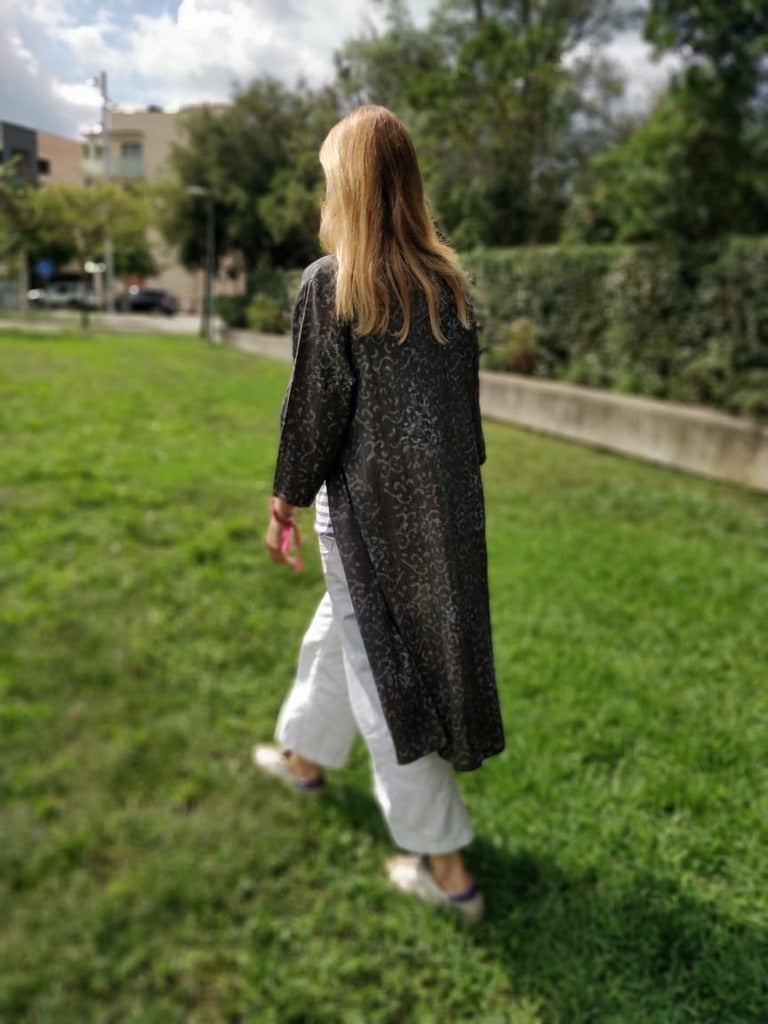 Block Print Kimono