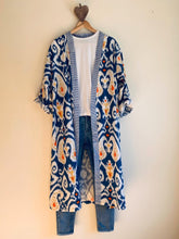 Carica l&#39;immagine nel visualizzatore di Gallery, Ikat Kimono - Sanjanaandme 
