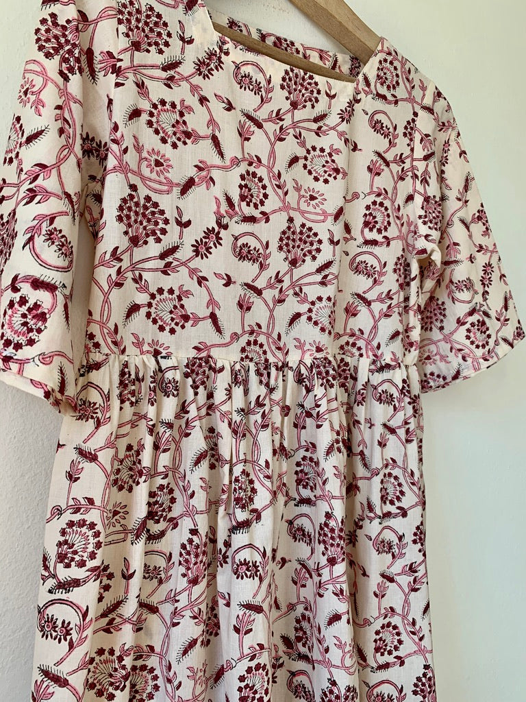 Block Print Dress