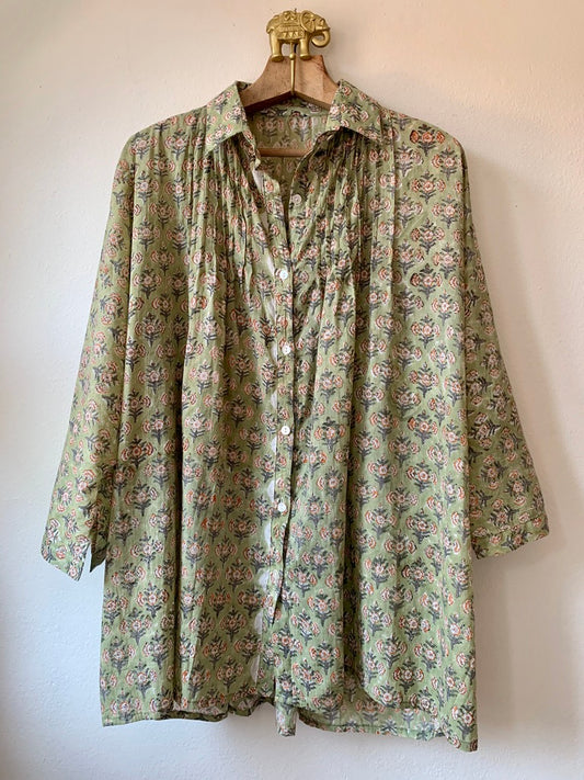 Block Print Top